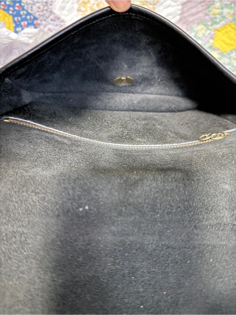 Vintage 70s Coach NYC Bag - Mini Clutch 9375 - Picture 12 of 15